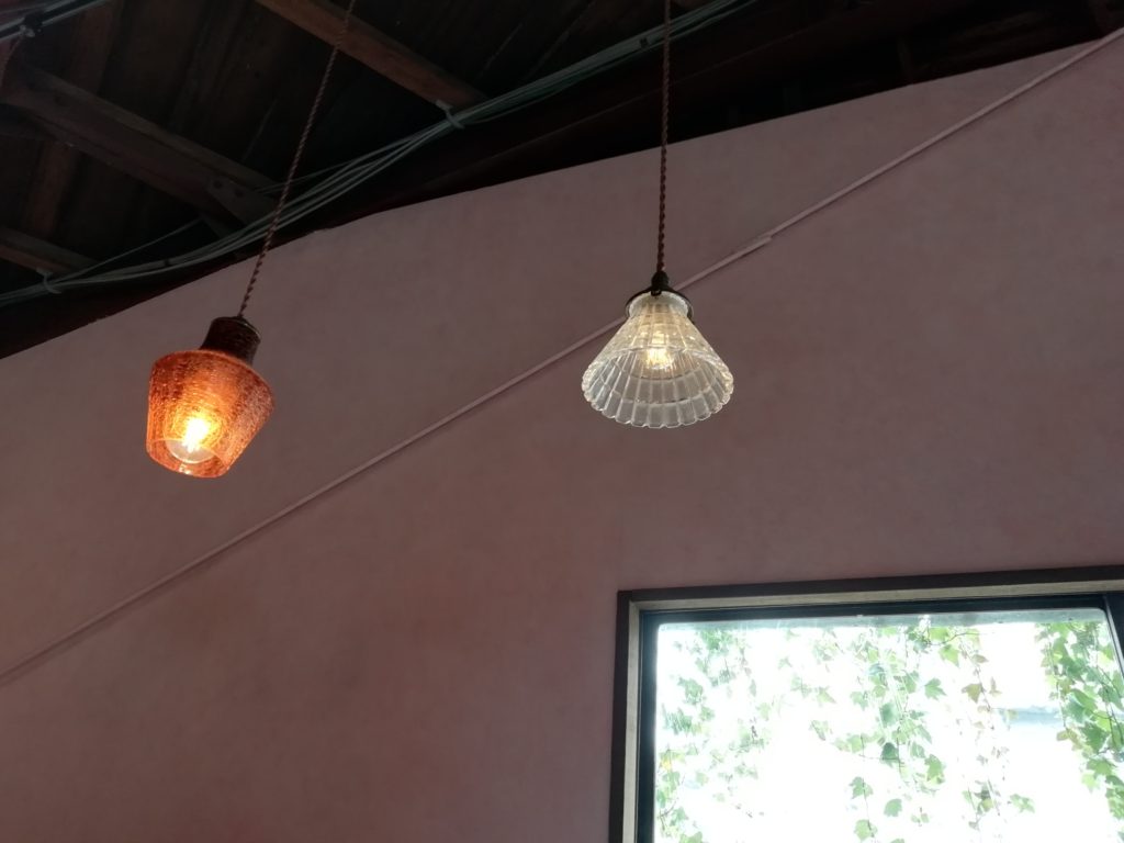 park-o-cafe（パークカフェ）の照明